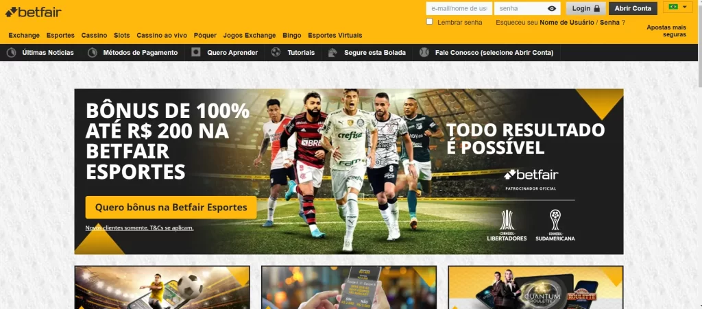 Betfair brasil