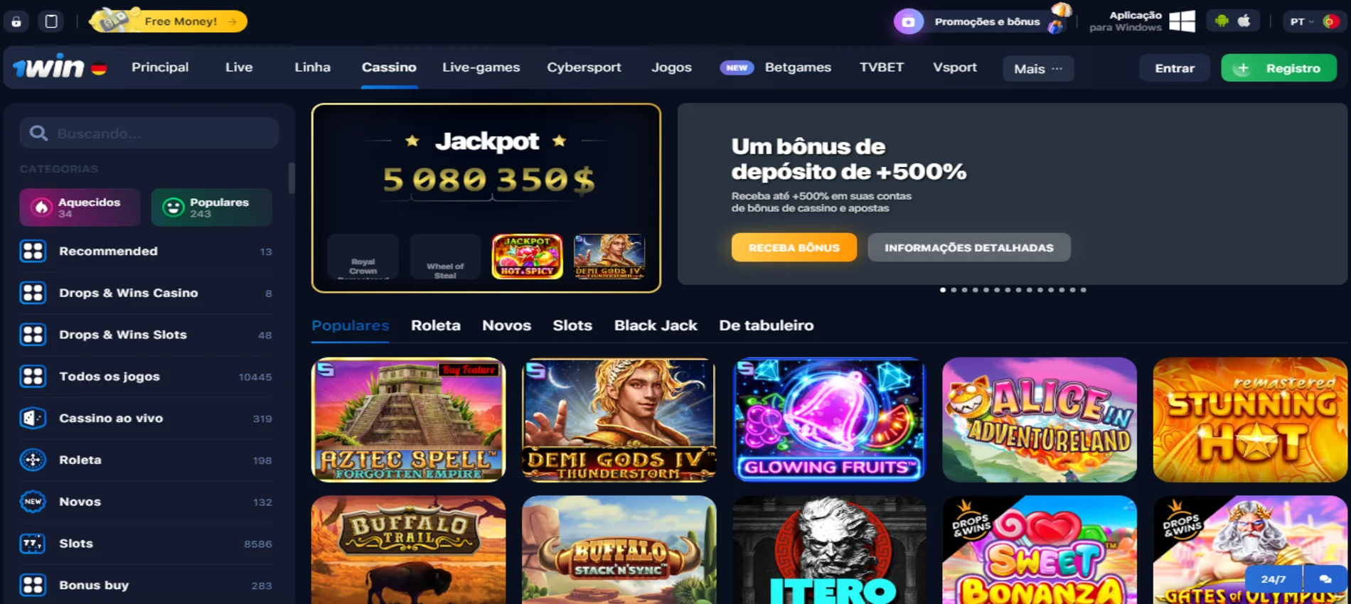 1win casino