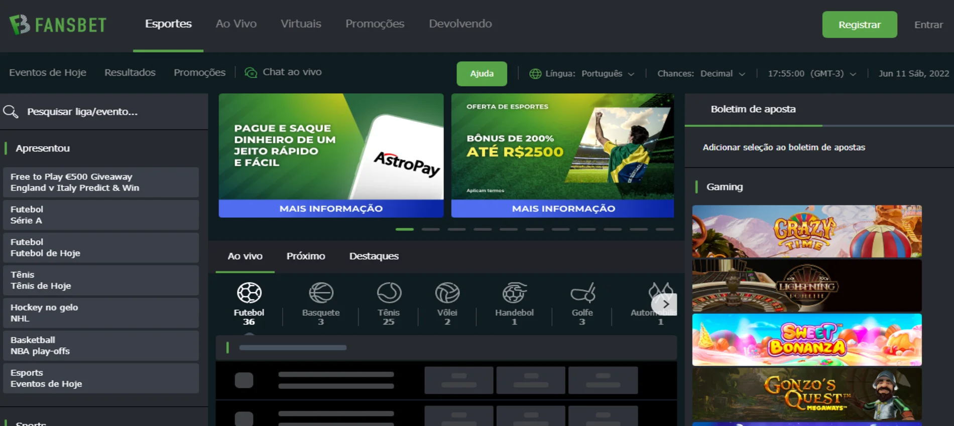 fansbet brasil