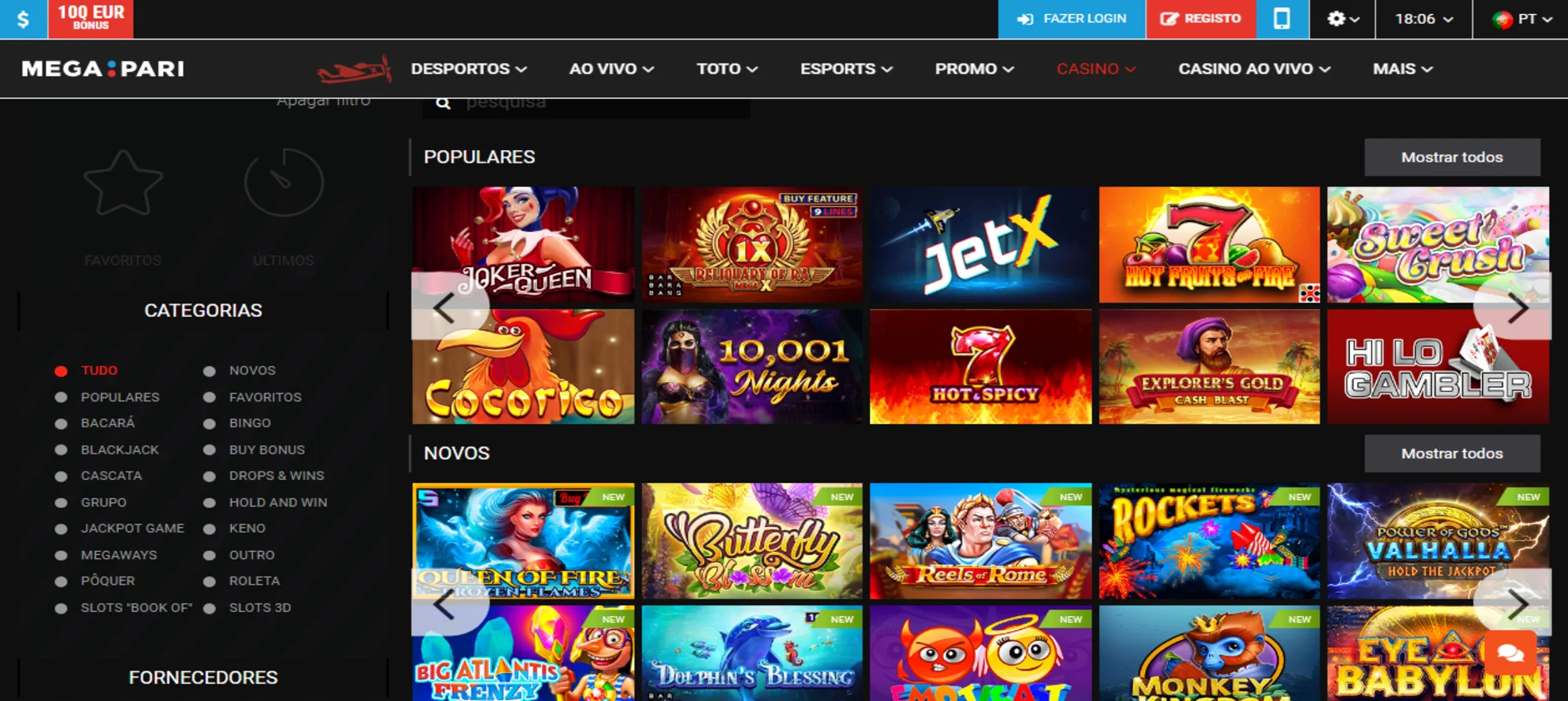 megapari casino