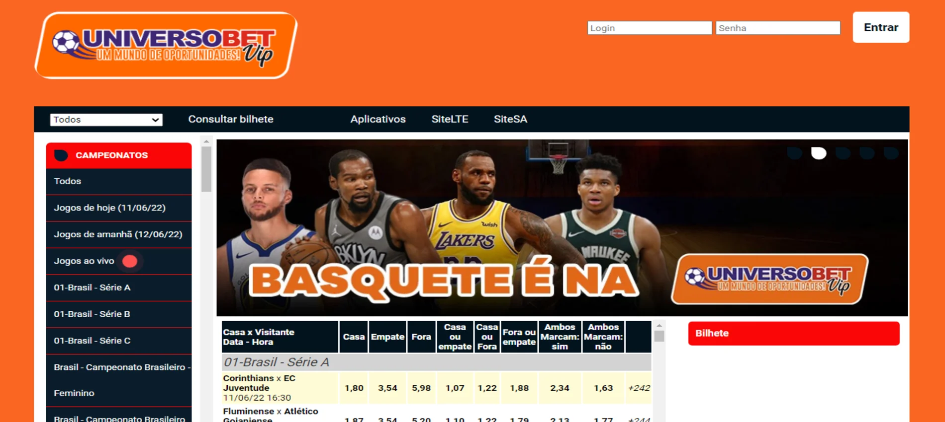 universobet brasil